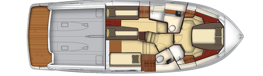 Схема палубы MAGELLANO 43 - фотография 3